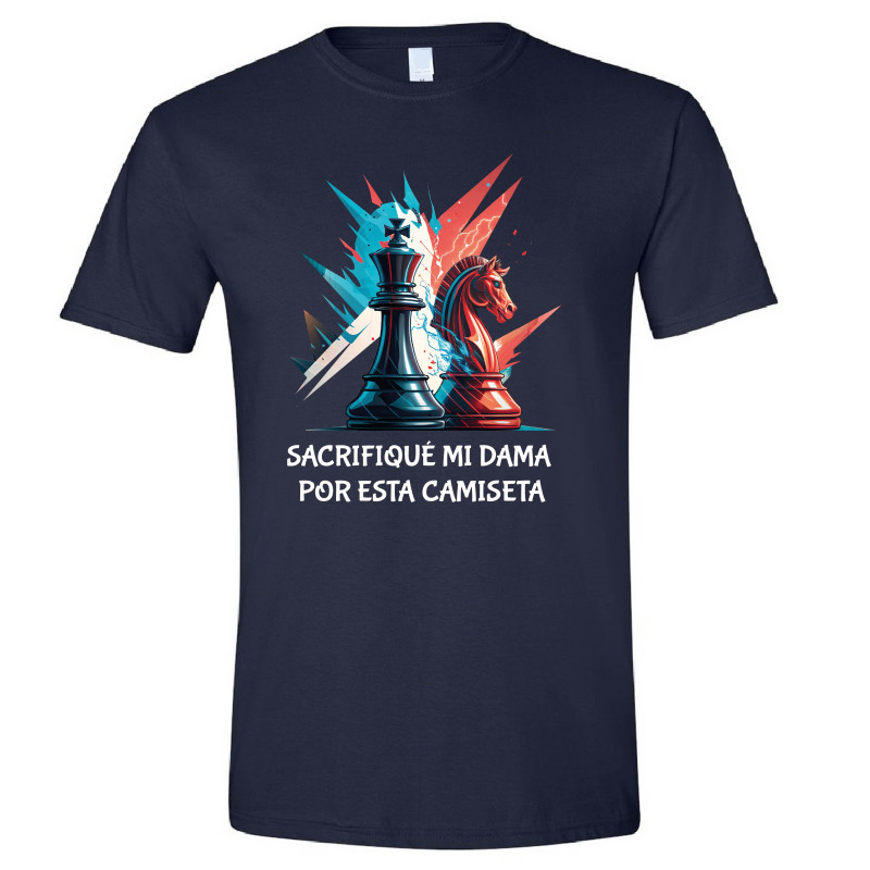 Camiseta Sacrifiqué Mi Dama Negra
