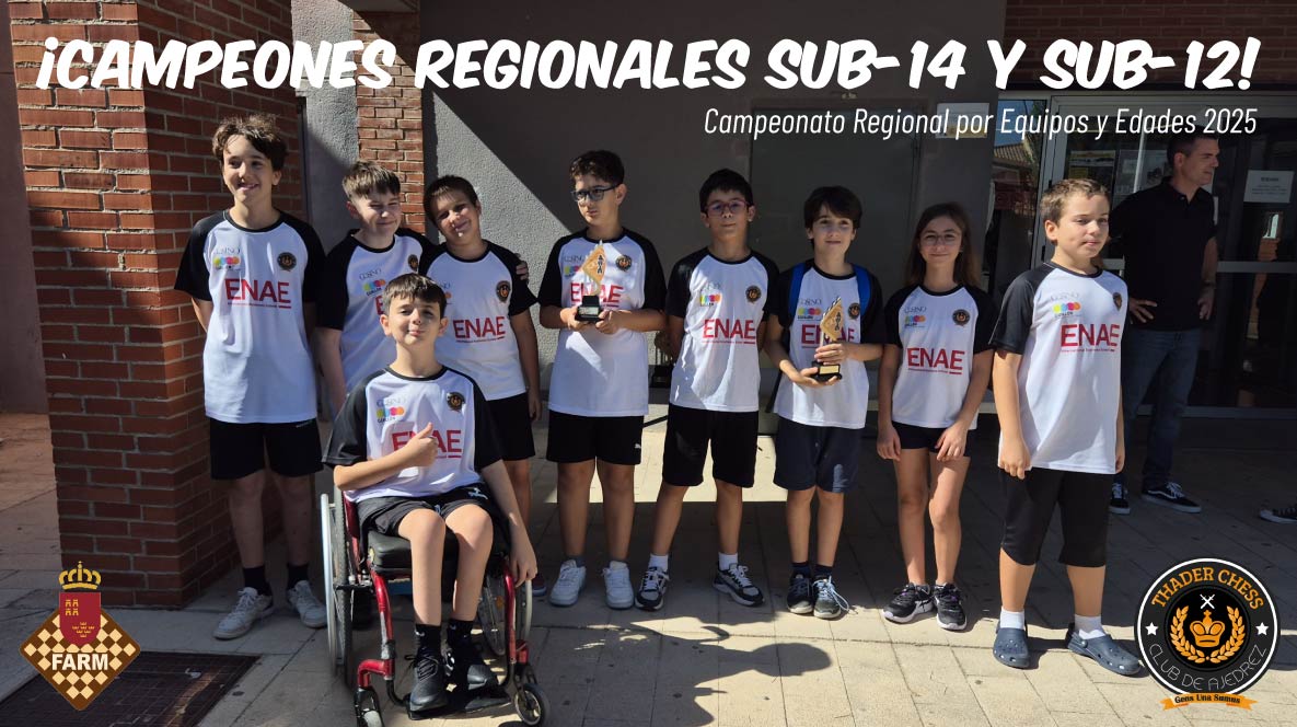 Campeones Regionales Sub12 y Sub14