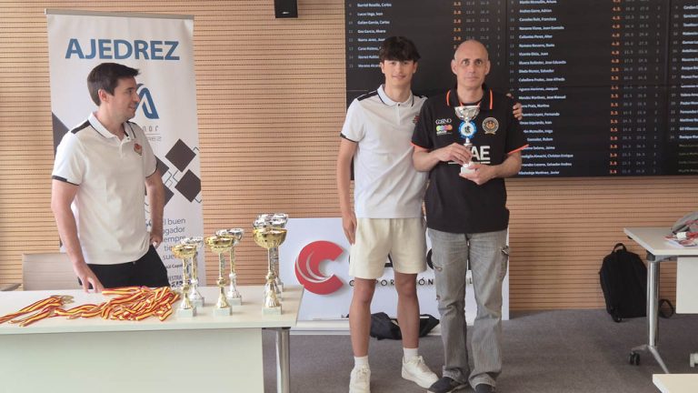 Jesús María Ruiz subcampeón en el Regional por Tramos de Elo